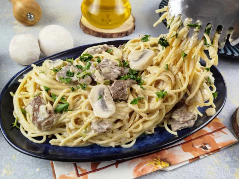 Receita de Macarronada de carne