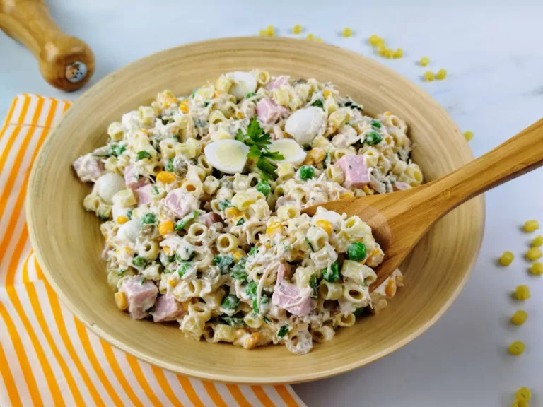 Receita de Macarronese para churrasco