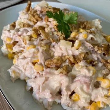 Maionese de frango defumado