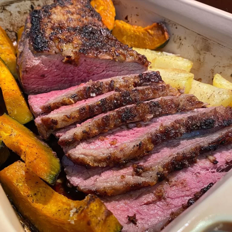 Receita de Maminha assada com legumes