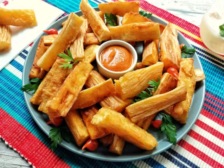 Receita de Mandioca frita