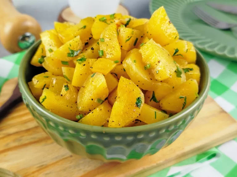 Receita de Mandioquinha refogada