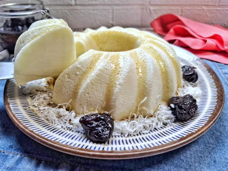 Receita de Manjar de coco com leite condensado
