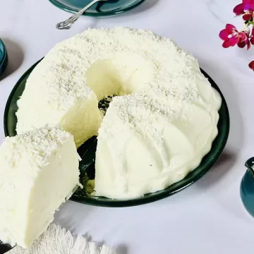 Manjar de coco simples