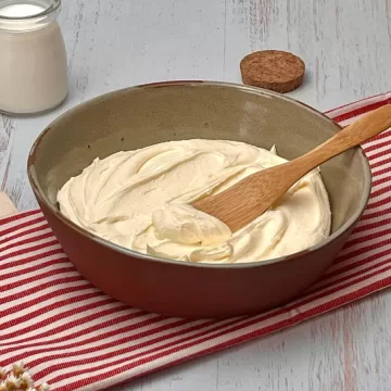 Mascarpone caseiro