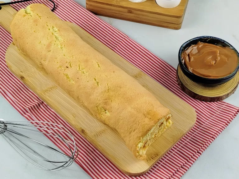 Receita de Massa de rocambole