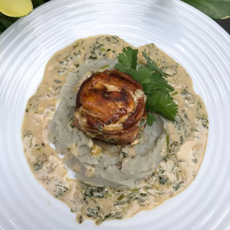 Receita de Medalhão de frango com bacon