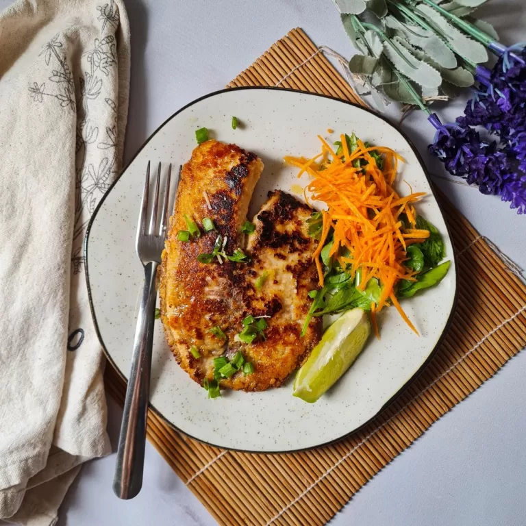 Receita de Merluza com crosta de parmesão