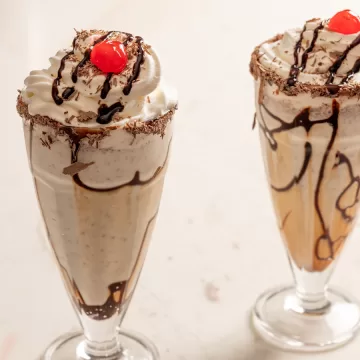 Milk shake caseiro