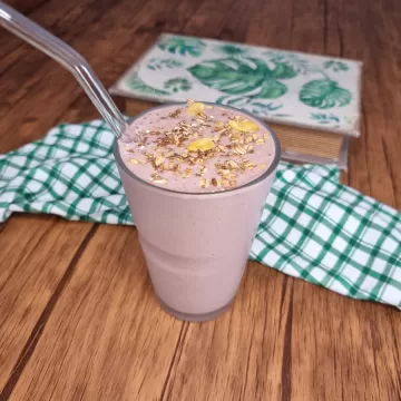 Milk-shake de açaí com banana