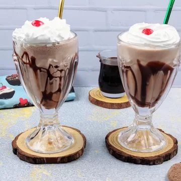 Milk shake de chocolate