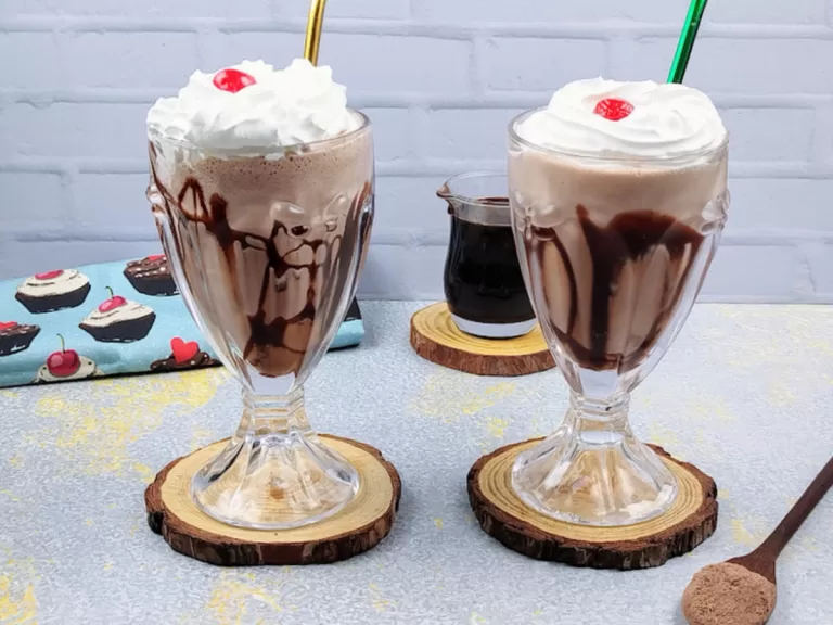 Receita de Milk shake de chocolate