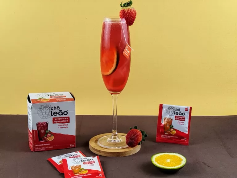 Receita de Mimosa de laranja com morango