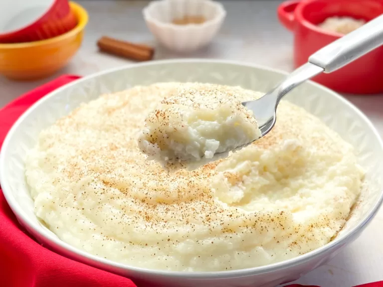 Receita de Mingau de arroz