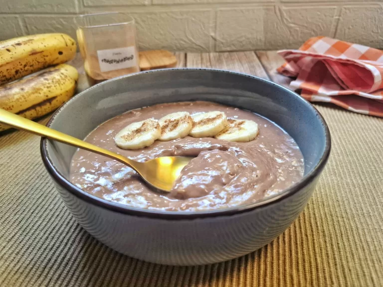 Receita de Mingau de aveia com YoPro