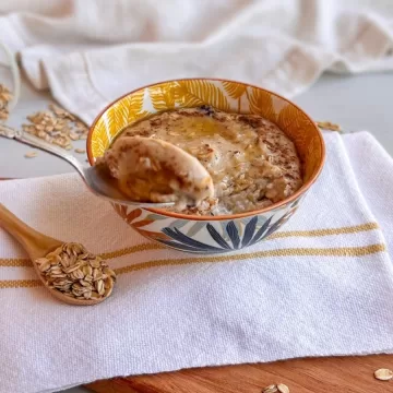 Mingau de aveia simples