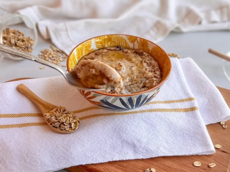 Receita de Mingau de aveia simples