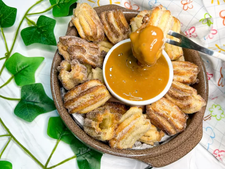Receita de Minichurros na airfryer