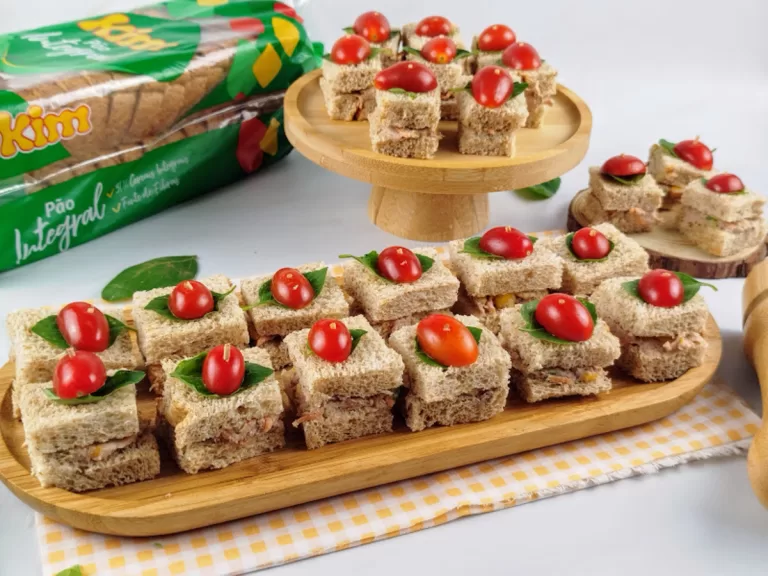 Receita de Minissanduíche integral