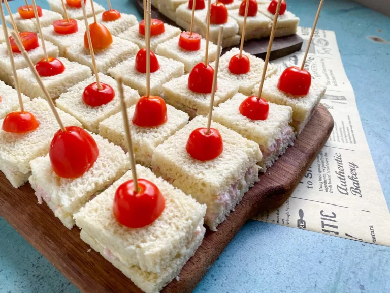 Receita de Minissanduíche no pão de forma
