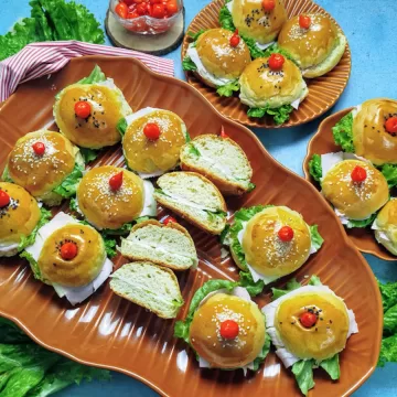 Minissanduíche para festa