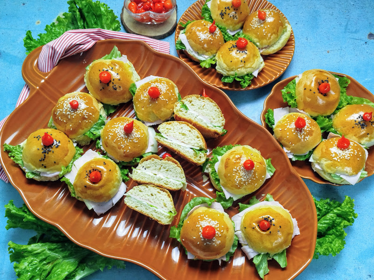 Minissanduíche para festa