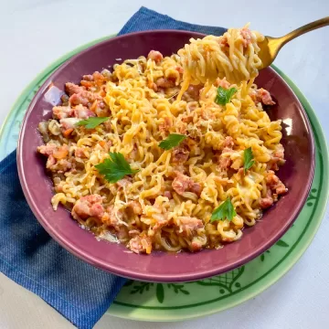 Miojo gourmet