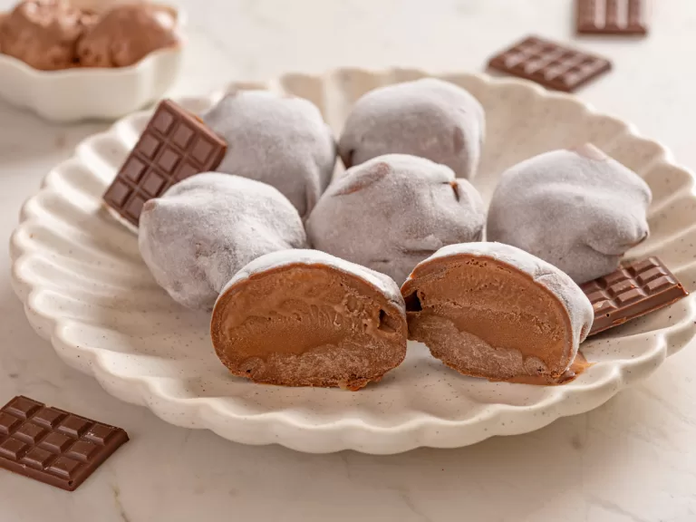 Receita de Mochi de sorvete