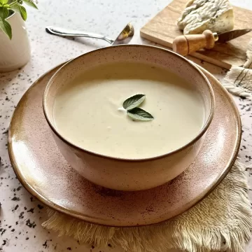 Molho bechamel com queijo