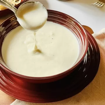 Molho bechamel simples