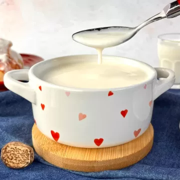 Molho branco com maizena
