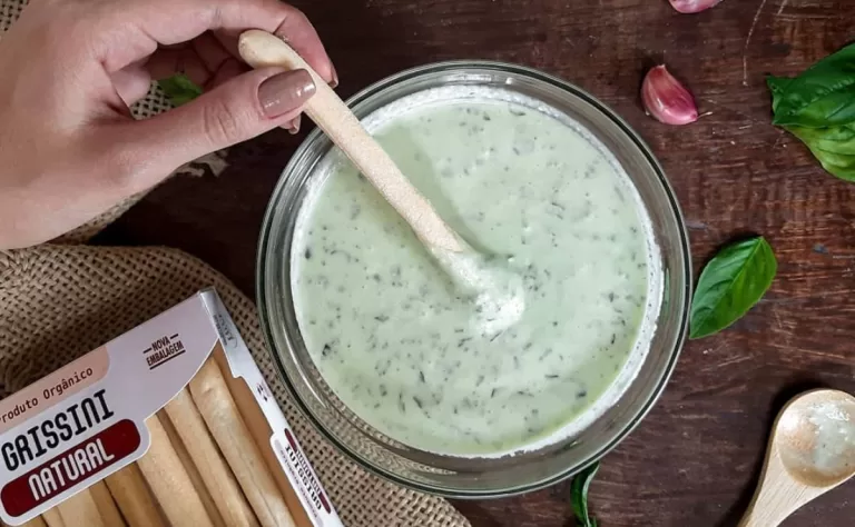 Receita de Molho de manjericão