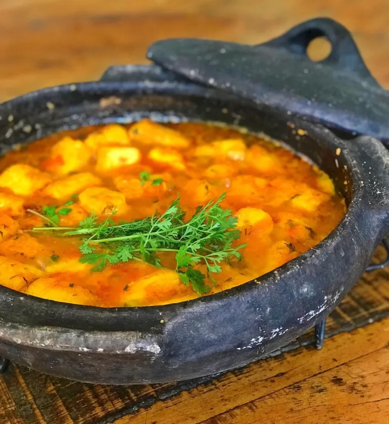 Receita de Moqueca capixaba de banana-da-terra