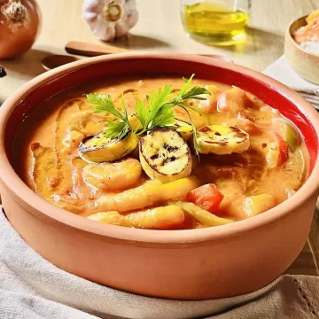 Moqueca de banana-da-terra