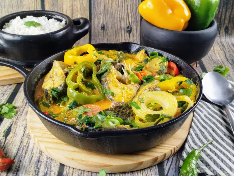 Receita de Moqueca de tilápia em postas