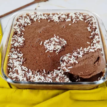 Mousse de chocolate rápida