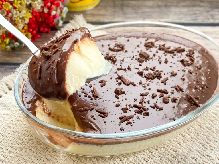 Receita de Mousse de leite Ninho com chocolate fácil