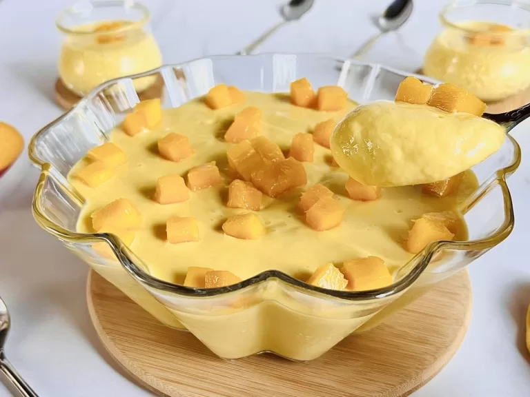 Receita de Mousse de manga fácil
