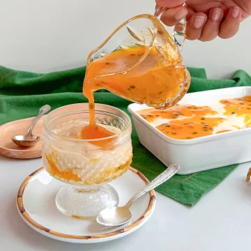 Mousse de maracujá rápida