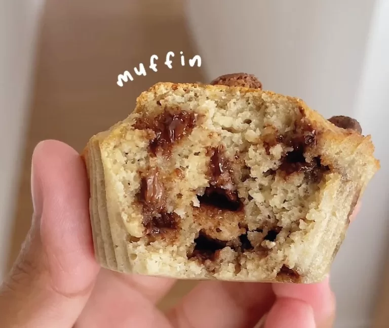 Receita de Muffin de banana e chocolate