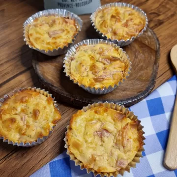Muffin de pizza fácil