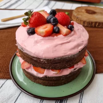 Naked cake