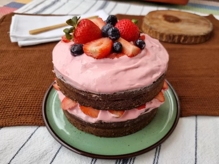 Receita de Naked cake