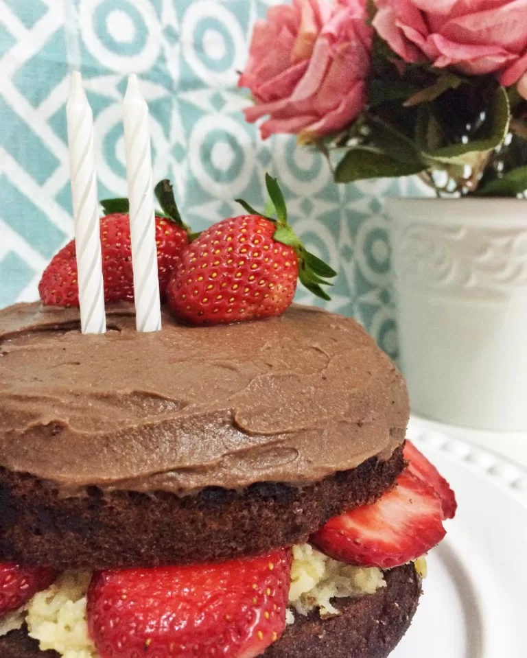 Receita de Naked cake fit