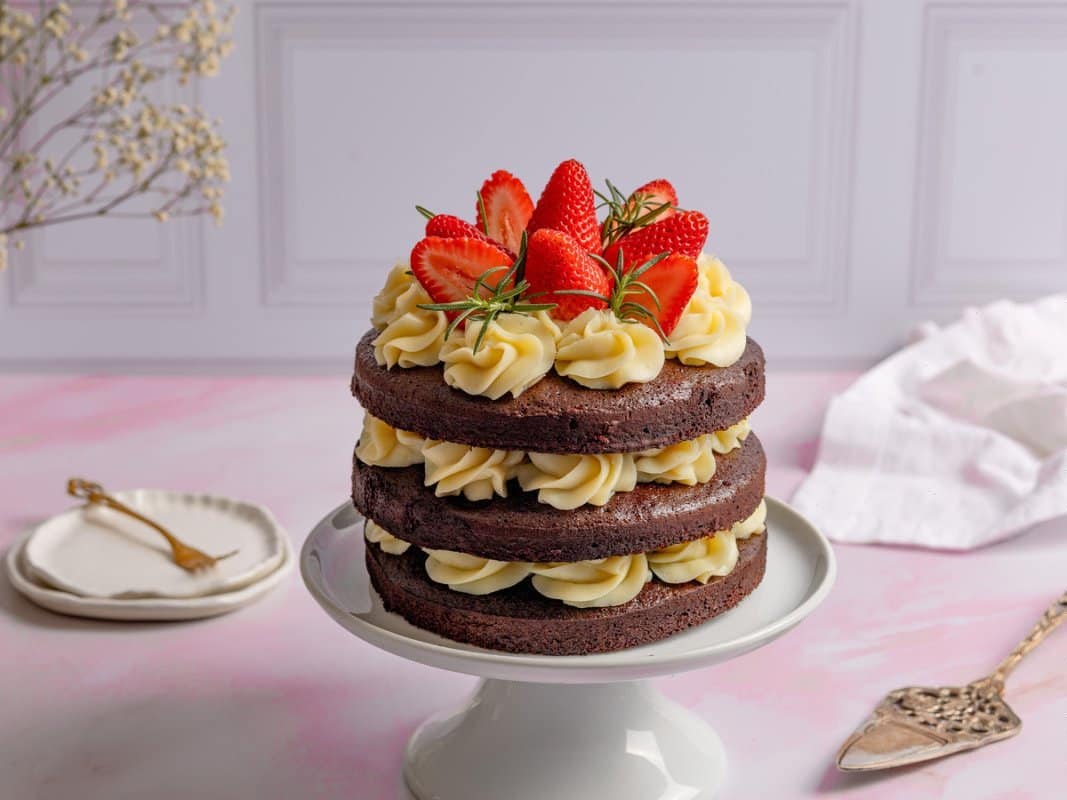 Naked cake natalino