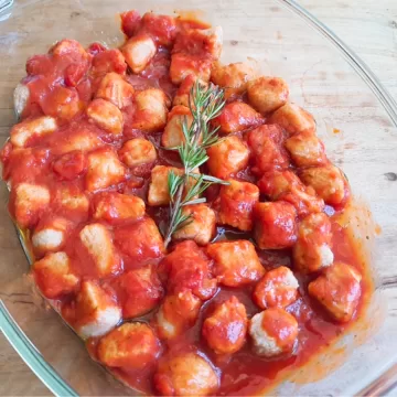 Nhoque integral de batata simples