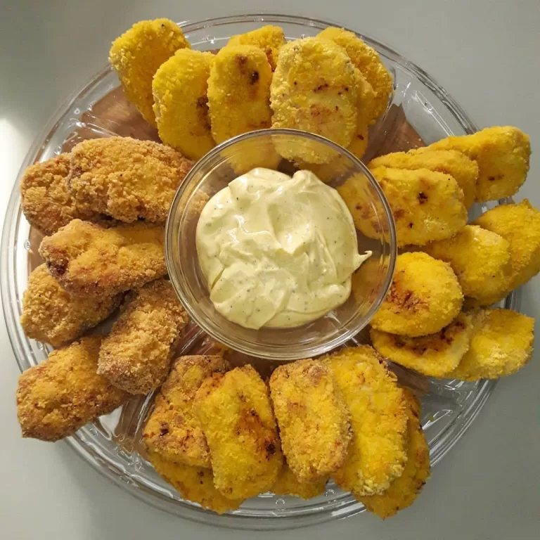 Receita de Nuggets com mostarda e mel