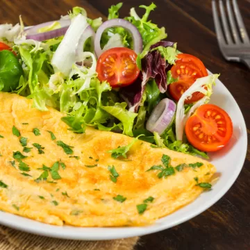 Omelete com Maizena