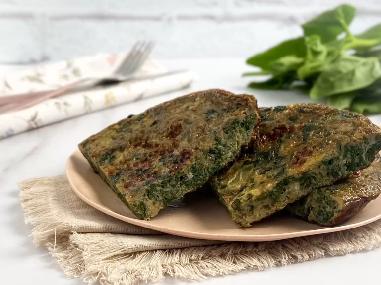 Receita de Omelete de espinafre simples