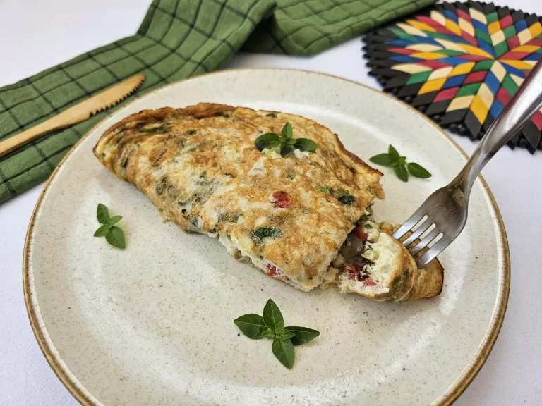 Receita de Omelete proteica